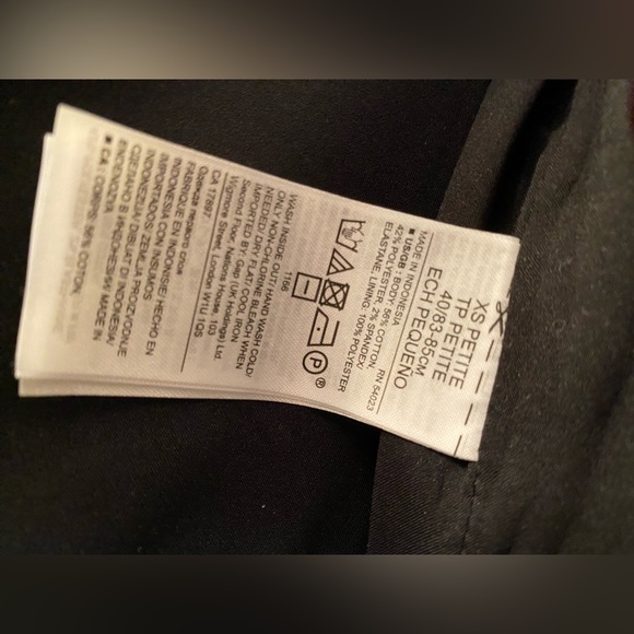 Banana Republic Chevron Blazer Jacket size XS Petite - Picture 4 of 7